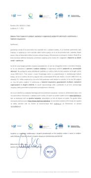 Poziv županom k podpori cepljenja in organizaciji podpornih aktivnosti v sodelovanju z lokalnimi skupnostmi